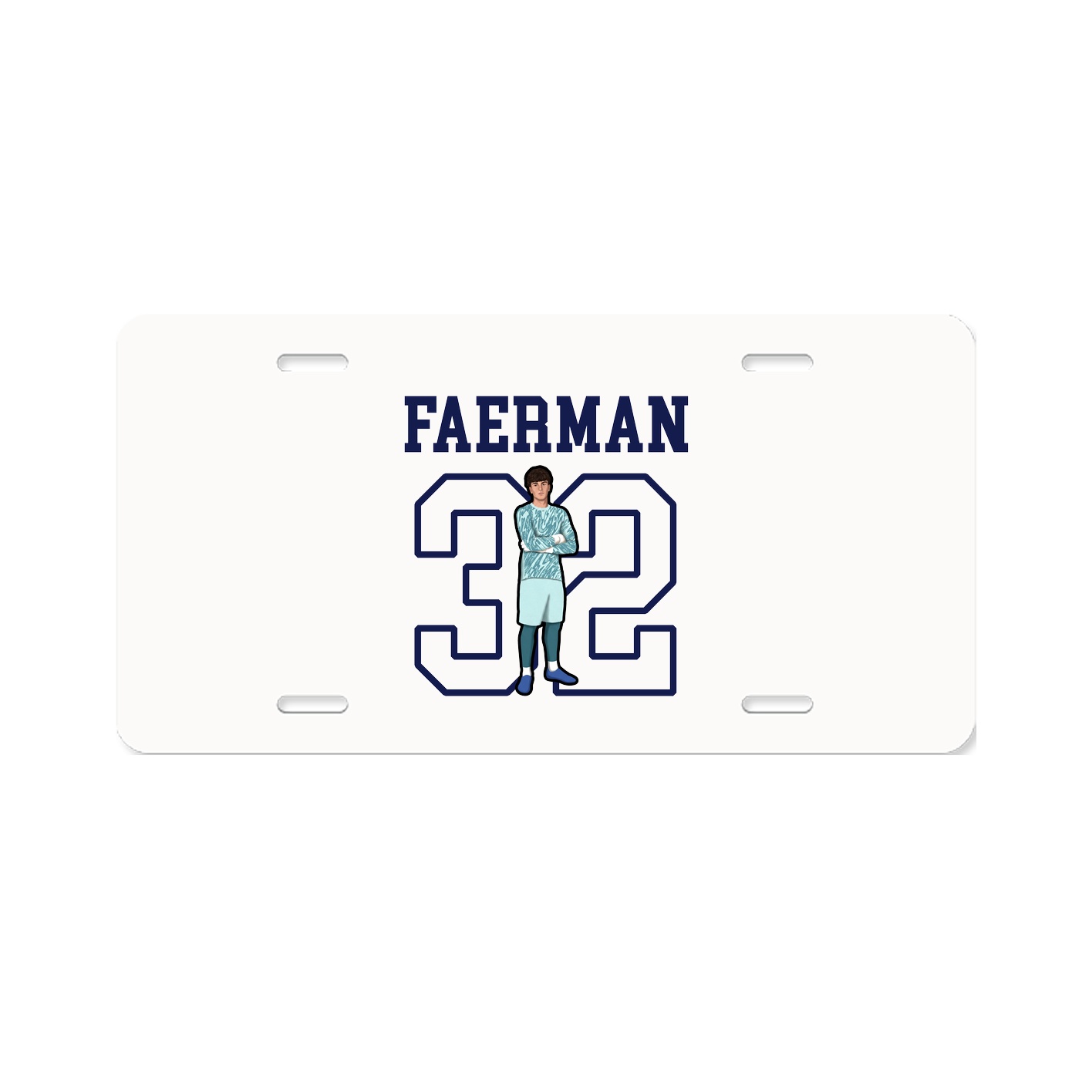 License Plate — Shirsey in Classic