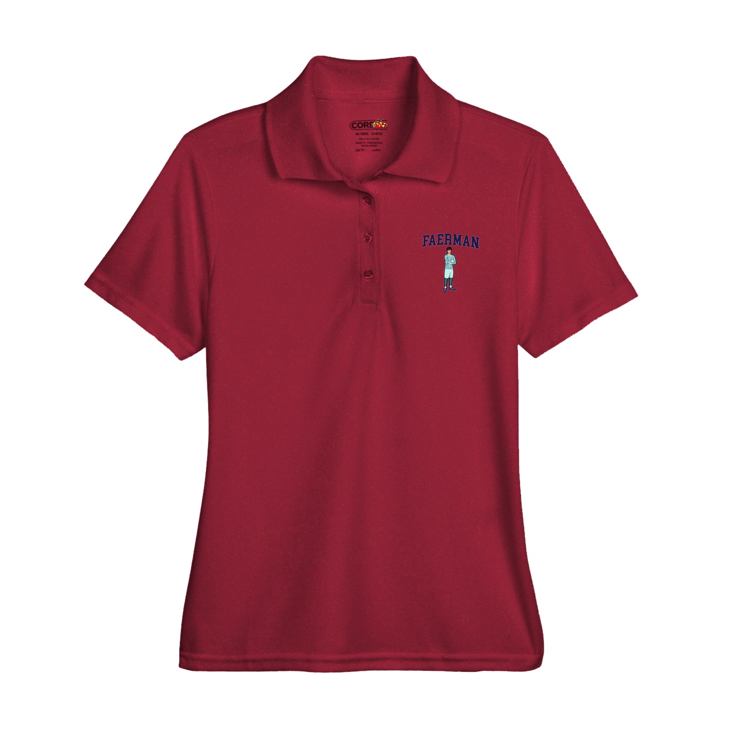 Womens Performance Polo — Shirsey in Red