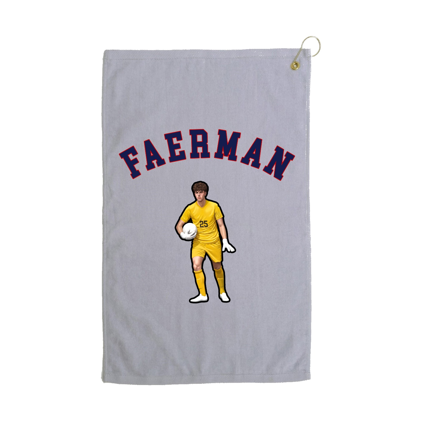 Golf Towel — Shirsey Arch in Grey