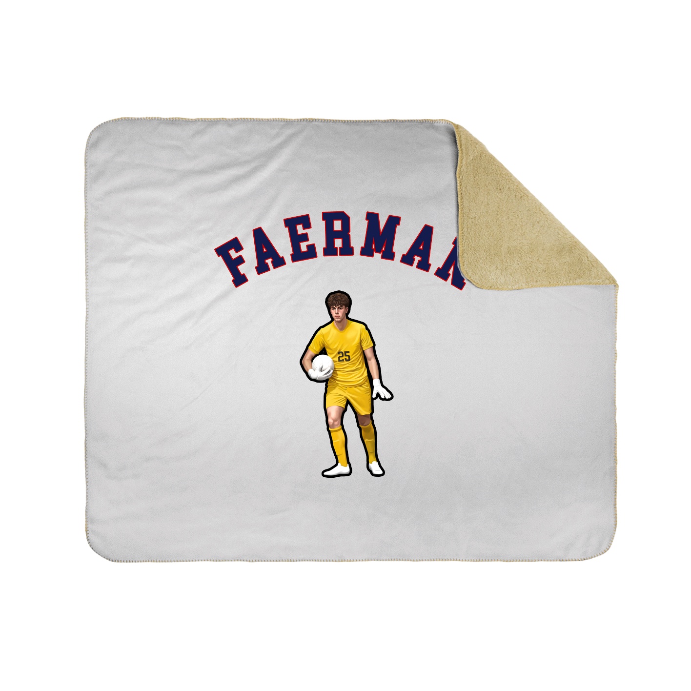 Throw Blanket — Shirsey Arch in White