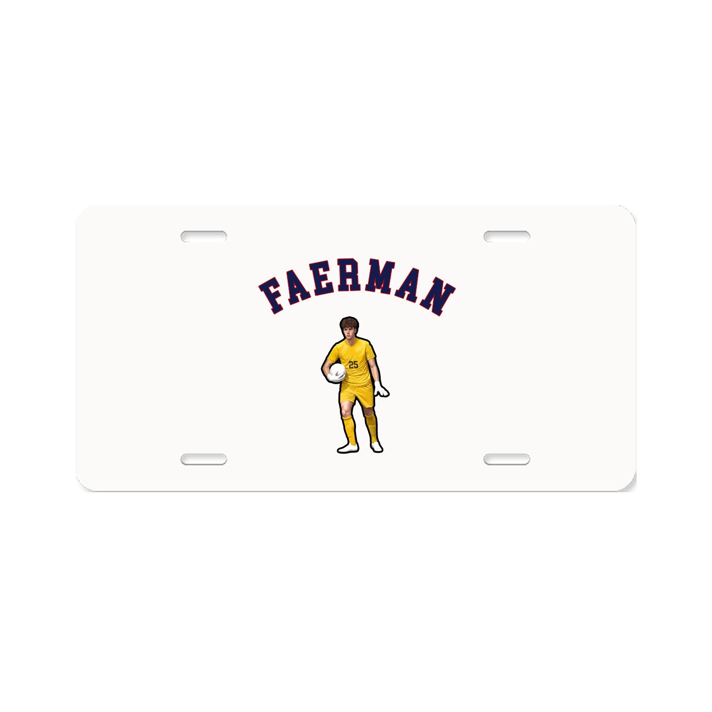 License Plate — Shirsey Arch in Classic