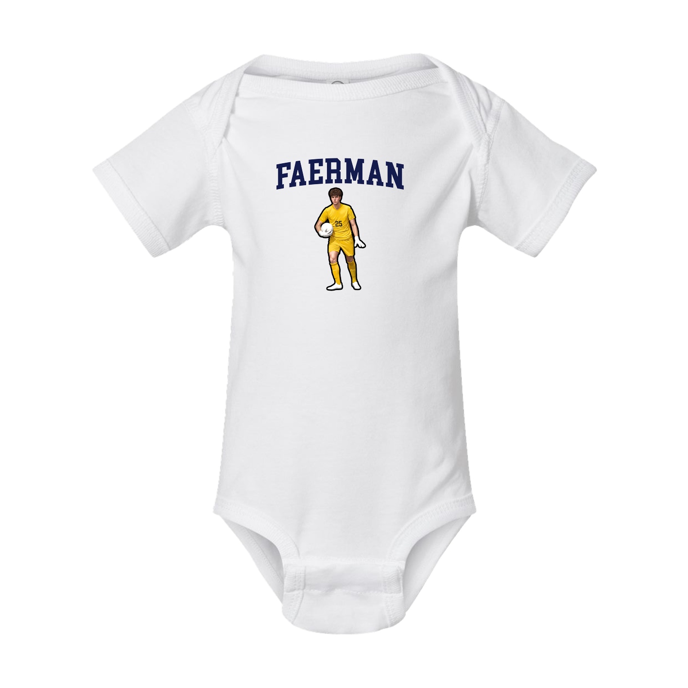 Baby Onesie — Shirsey in White