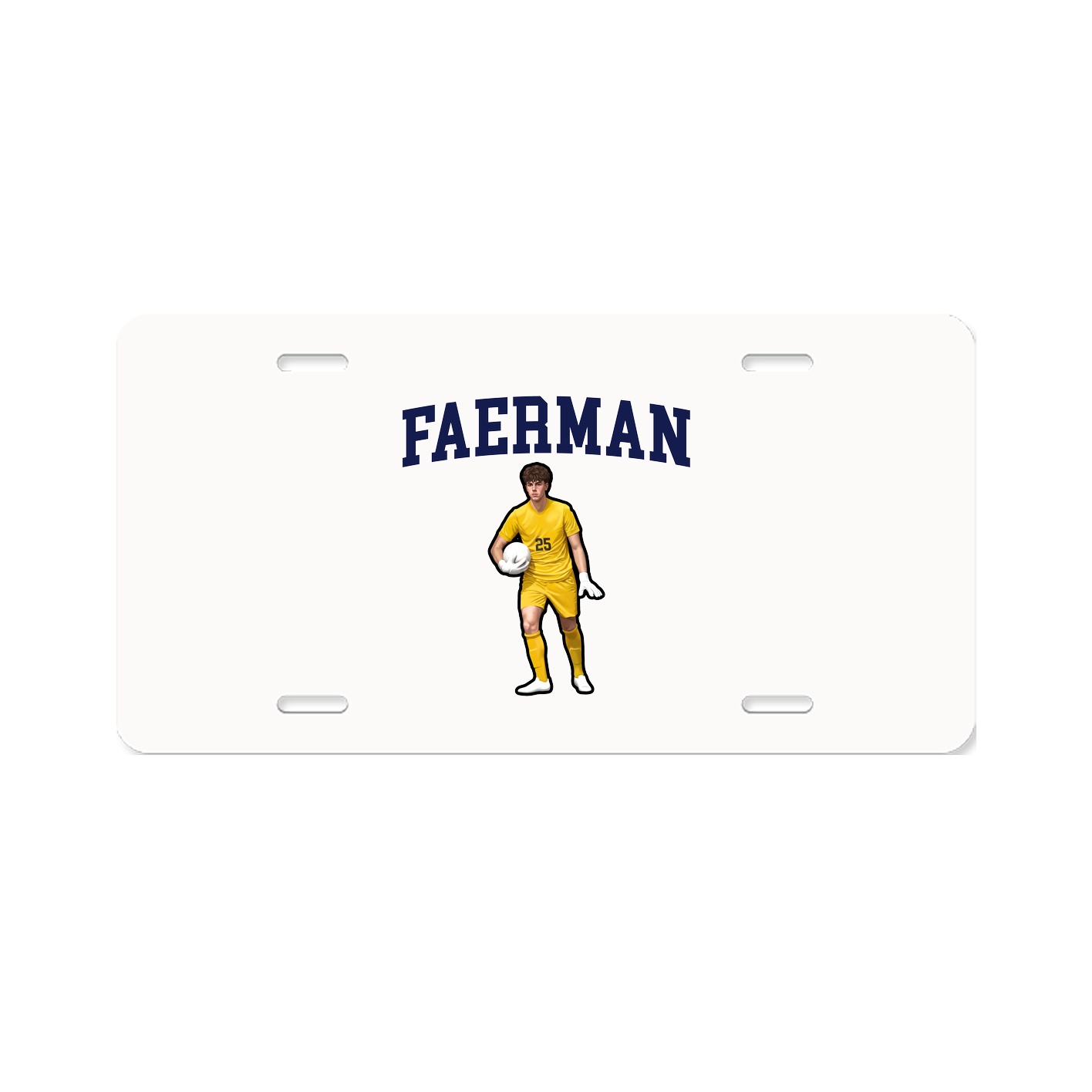 License Plate — Shirsey in Classic