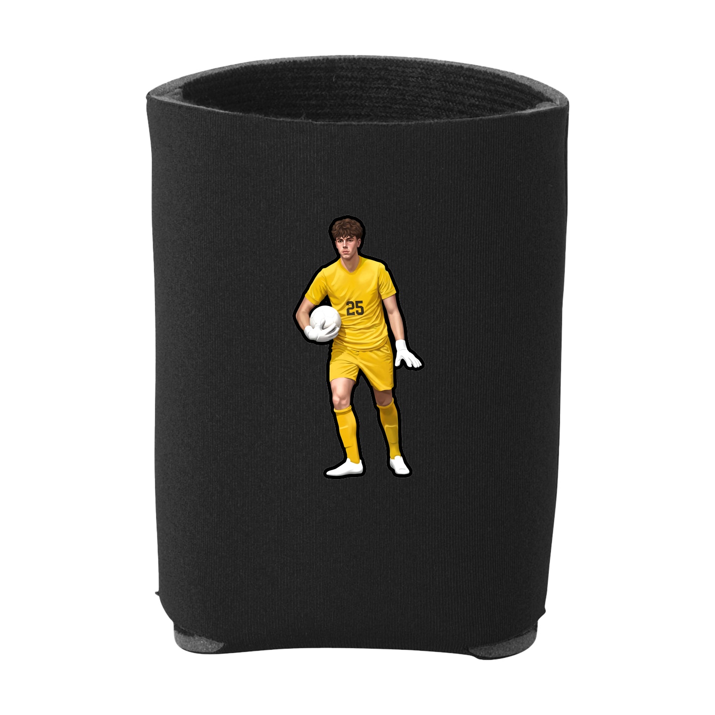 Can Holder — Name Vertical in Black