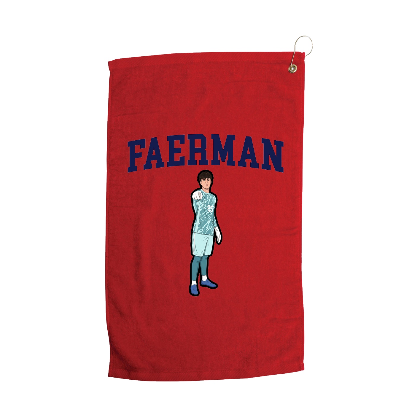 Golf Towel — Shirsey in Red