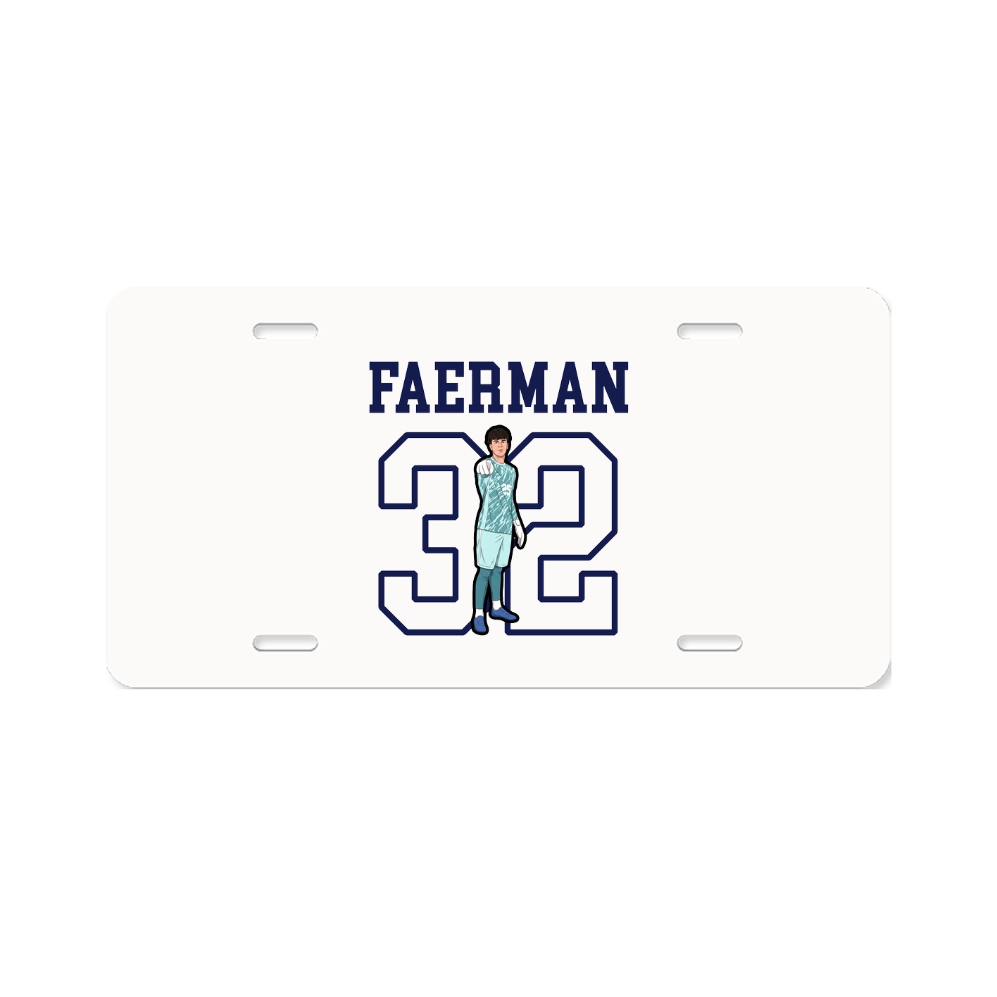 License Plate — Shirsey in Classic