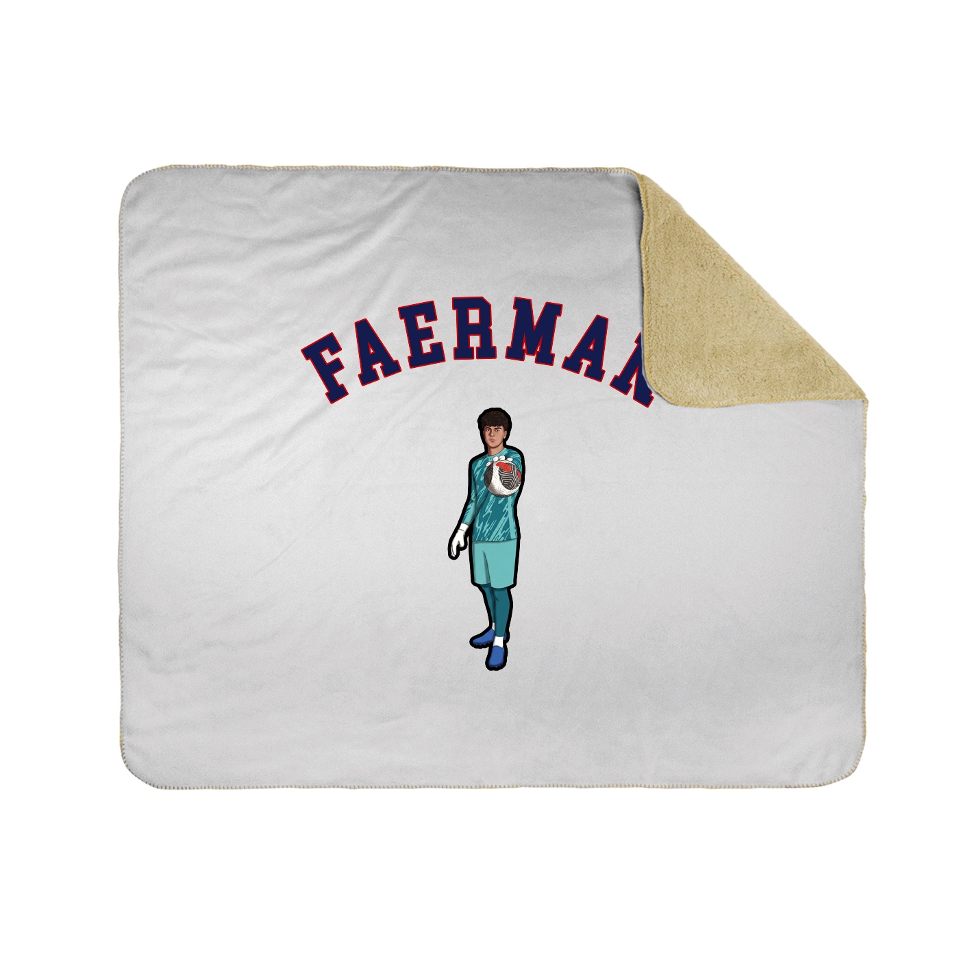 Throw Blanket — Shirsey Arch in White