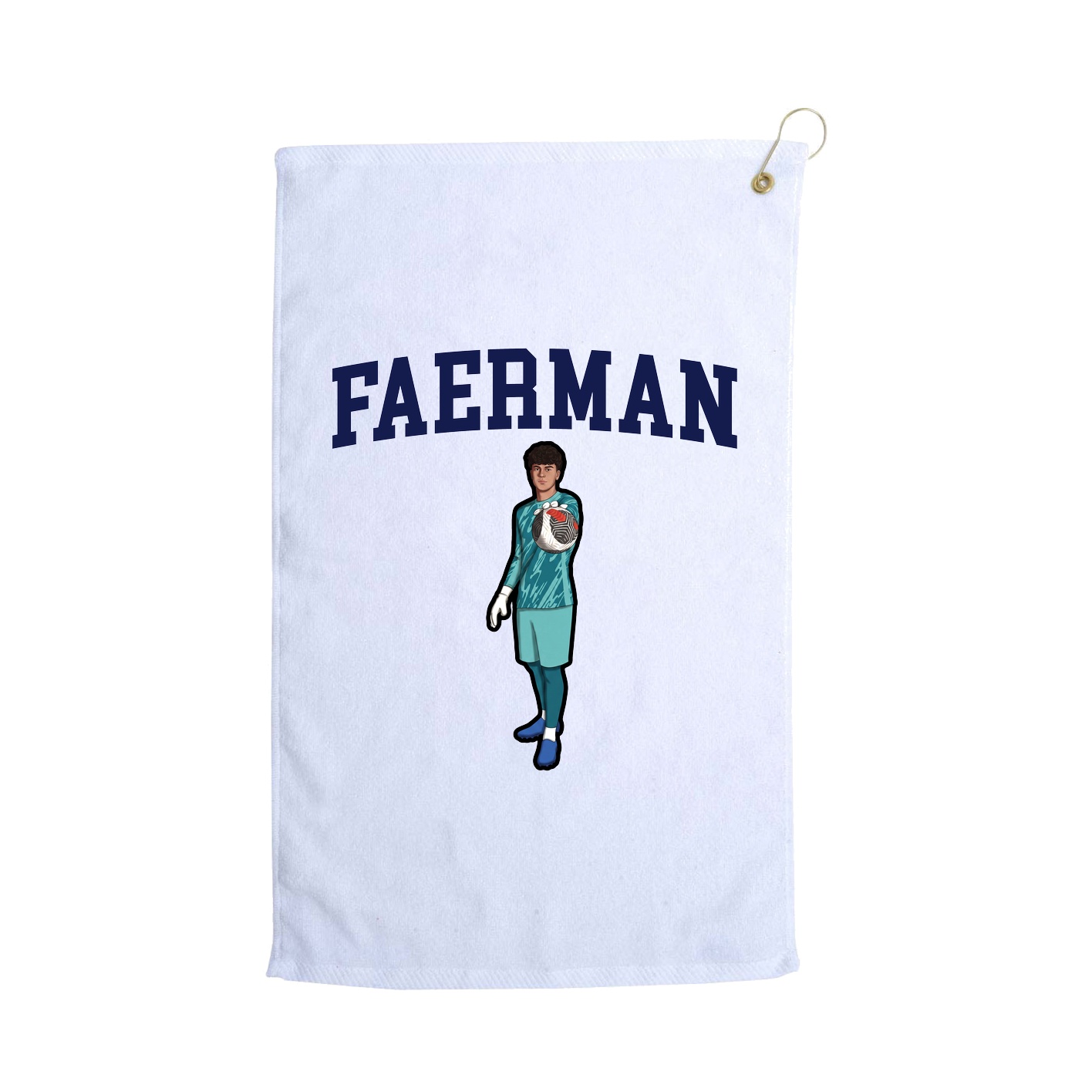 Golf Towel — Shirsey in White