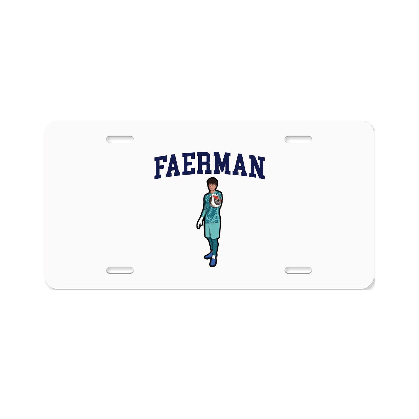 License Plate — Shirsey in Classic
