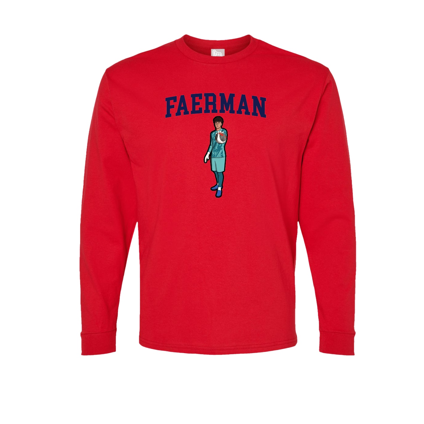 Long Sleeve Tee — Shirsey in Red