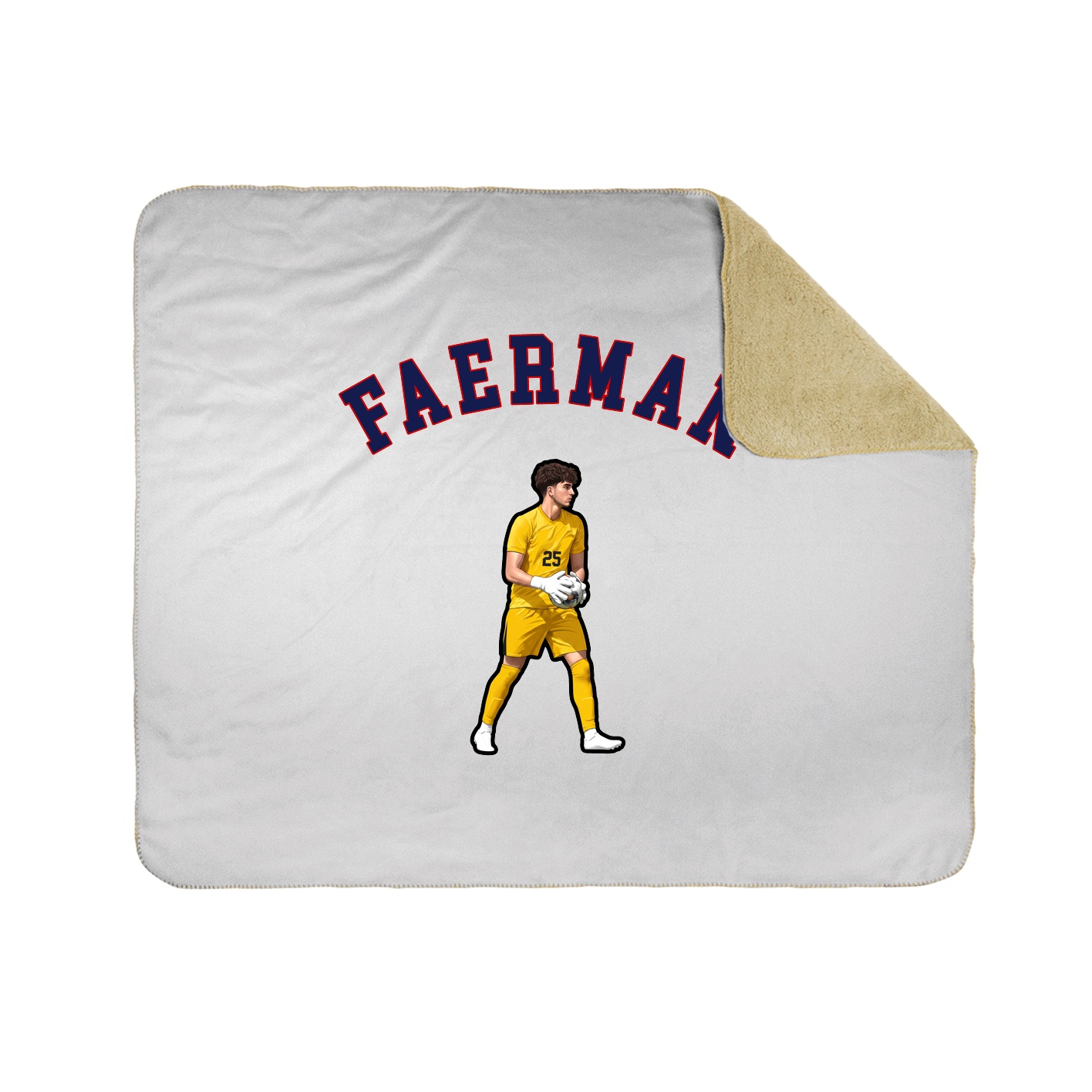 Throw Blanket — Shirsey Arch in White