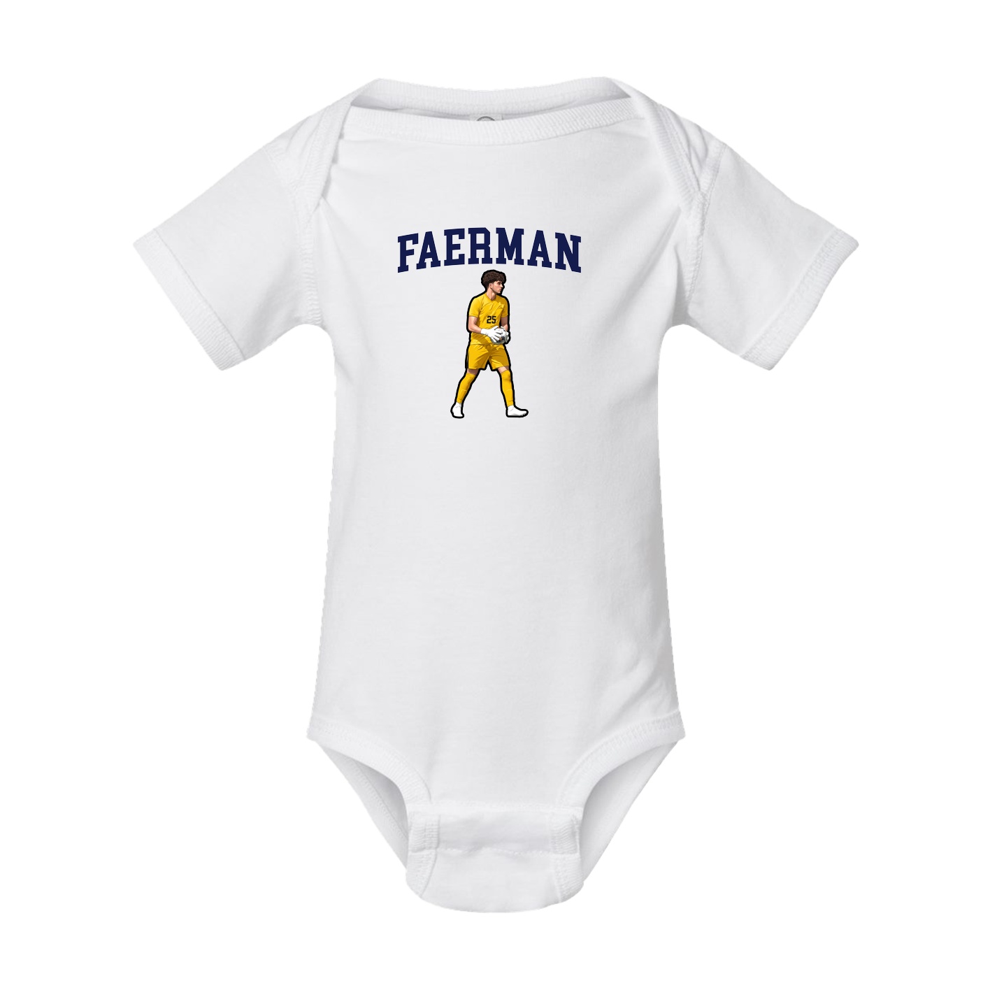 Baby Onesie — Shirsey in White
