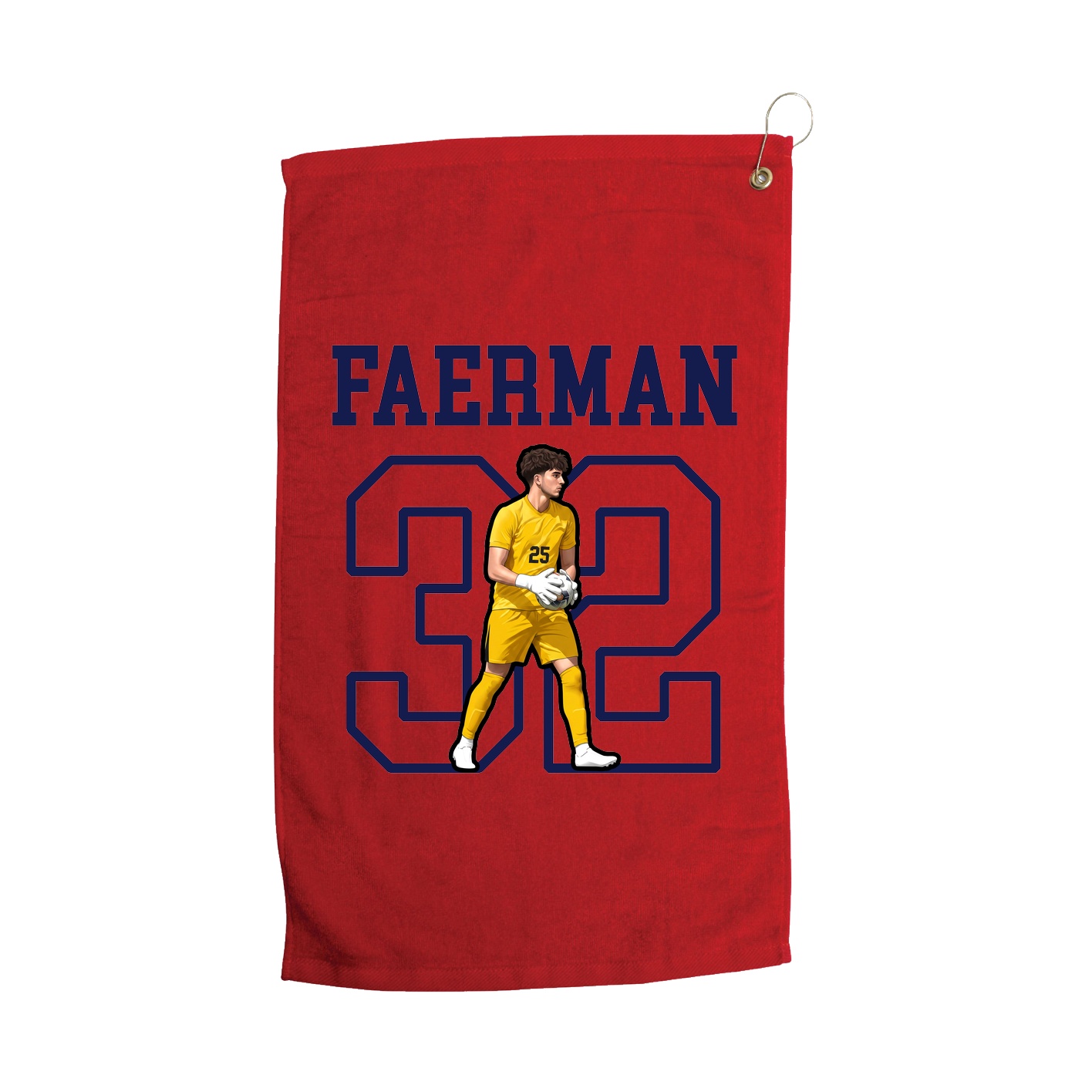 Golf Towel — Shirsey in Red