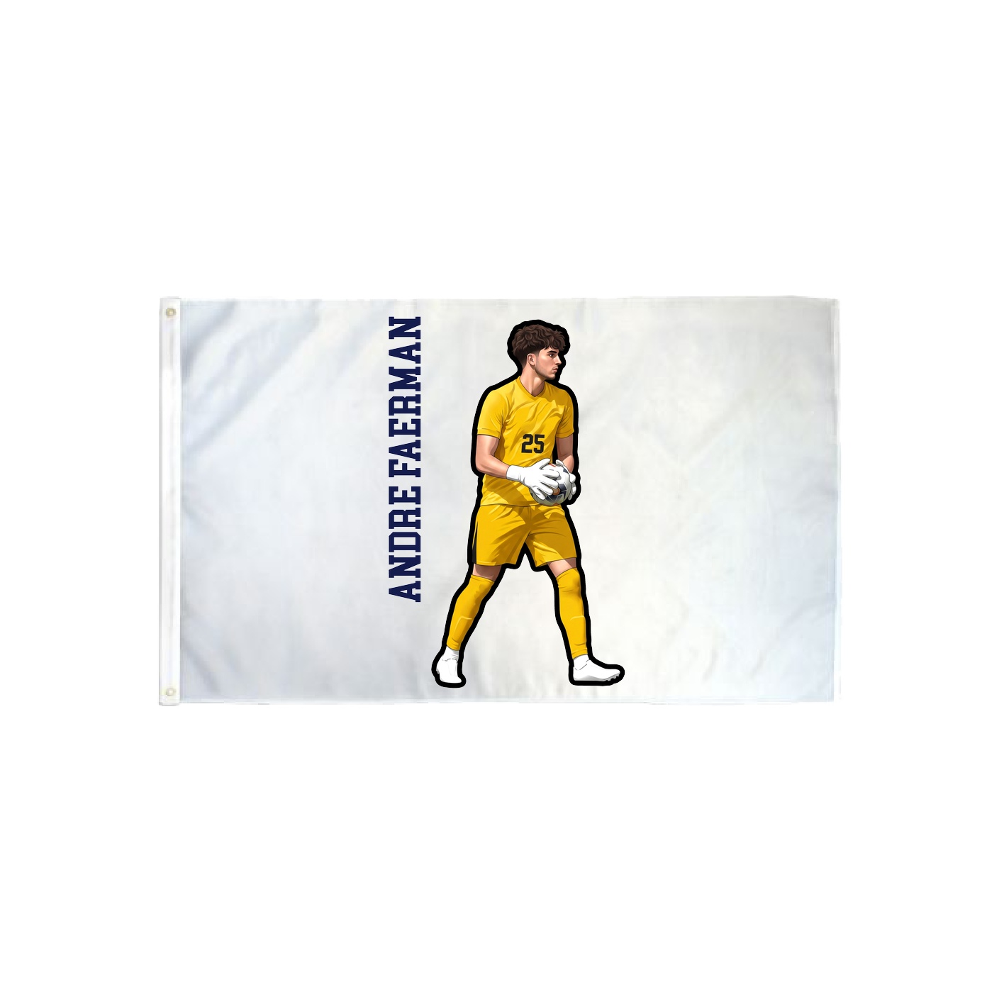 3x5 Flag — Name Vertical in Classic