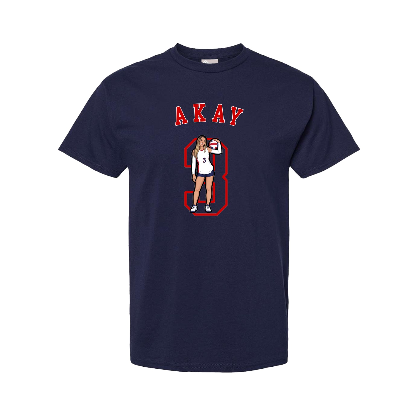 Tee — Shirsey Arch in Navy