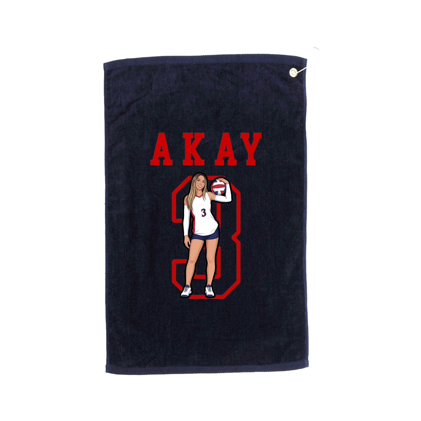 Golf Towel — Shirsey in Navy
