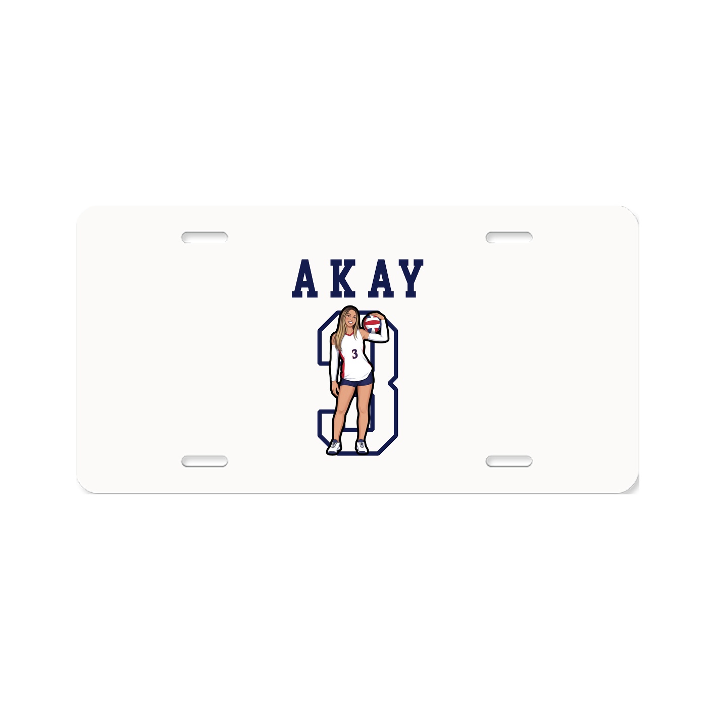 License Plate — Shirsey in Classic