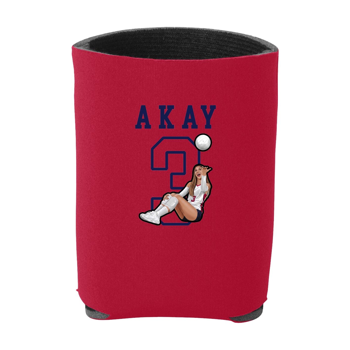 Can Holder — Shirsey in Red