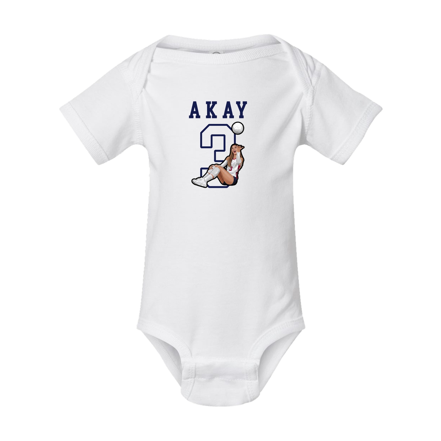 Baby Onesie — Shirsey in White