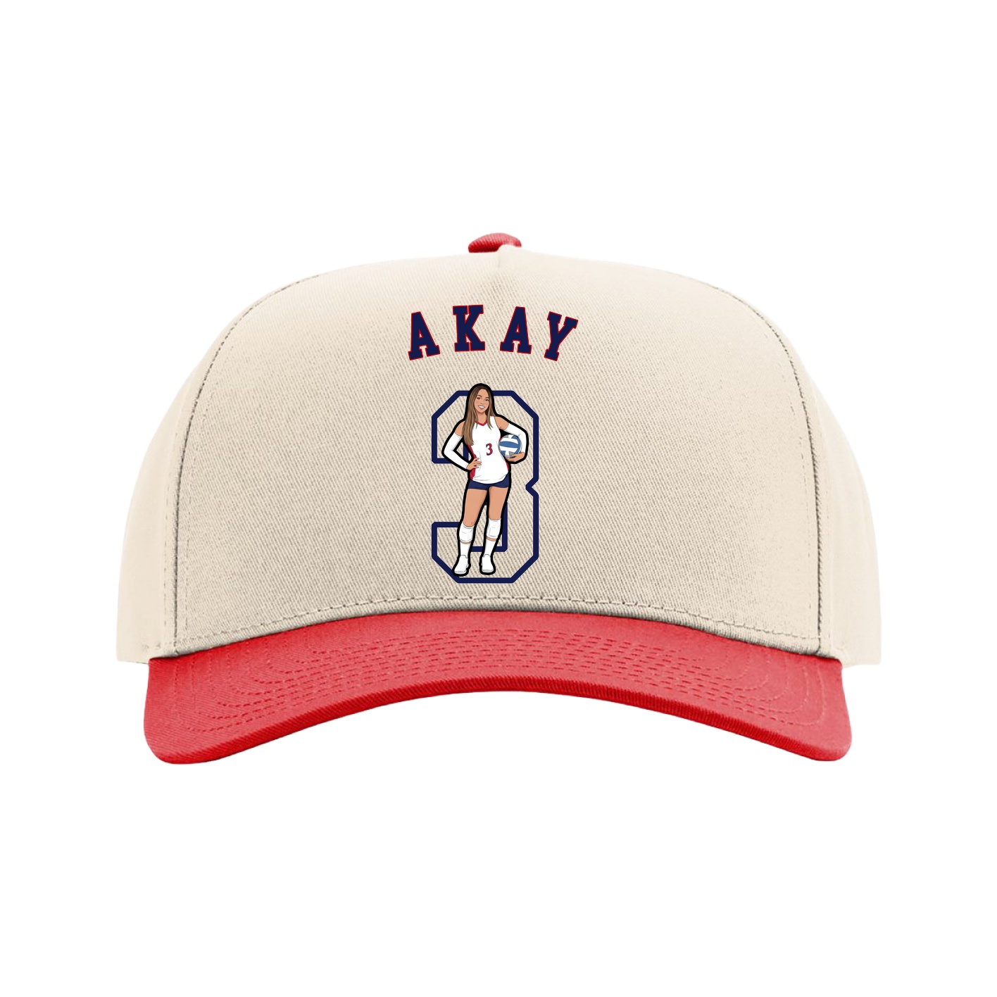 Full Fabric Five-Panel Champ Cap