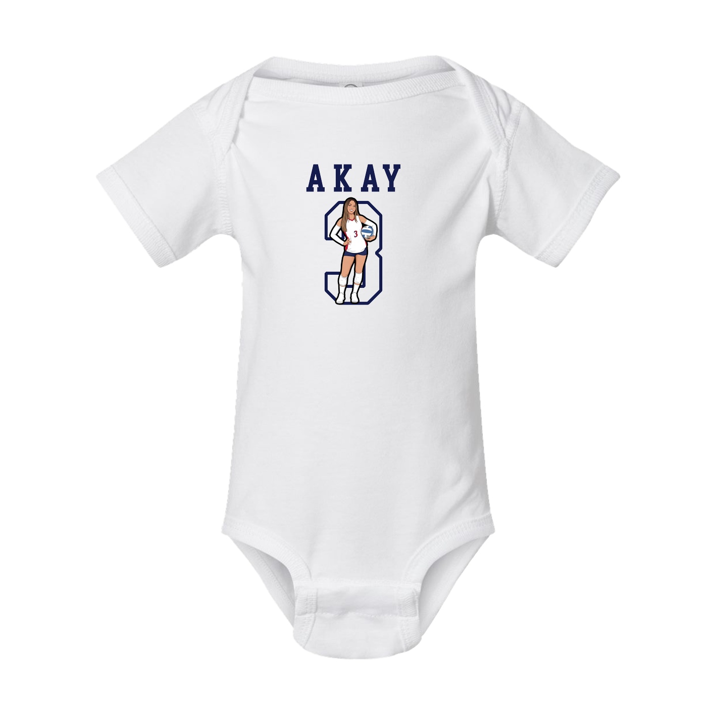 Baby Onesie — Shirsey in White