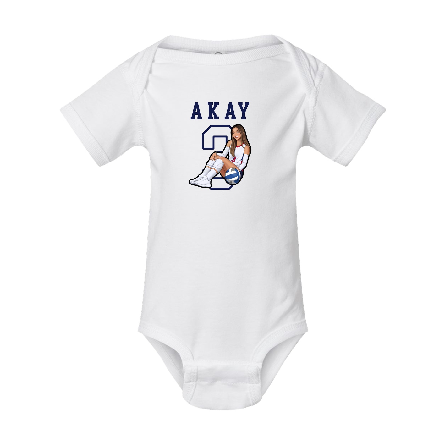 Baby Onesie — Shirsey in White