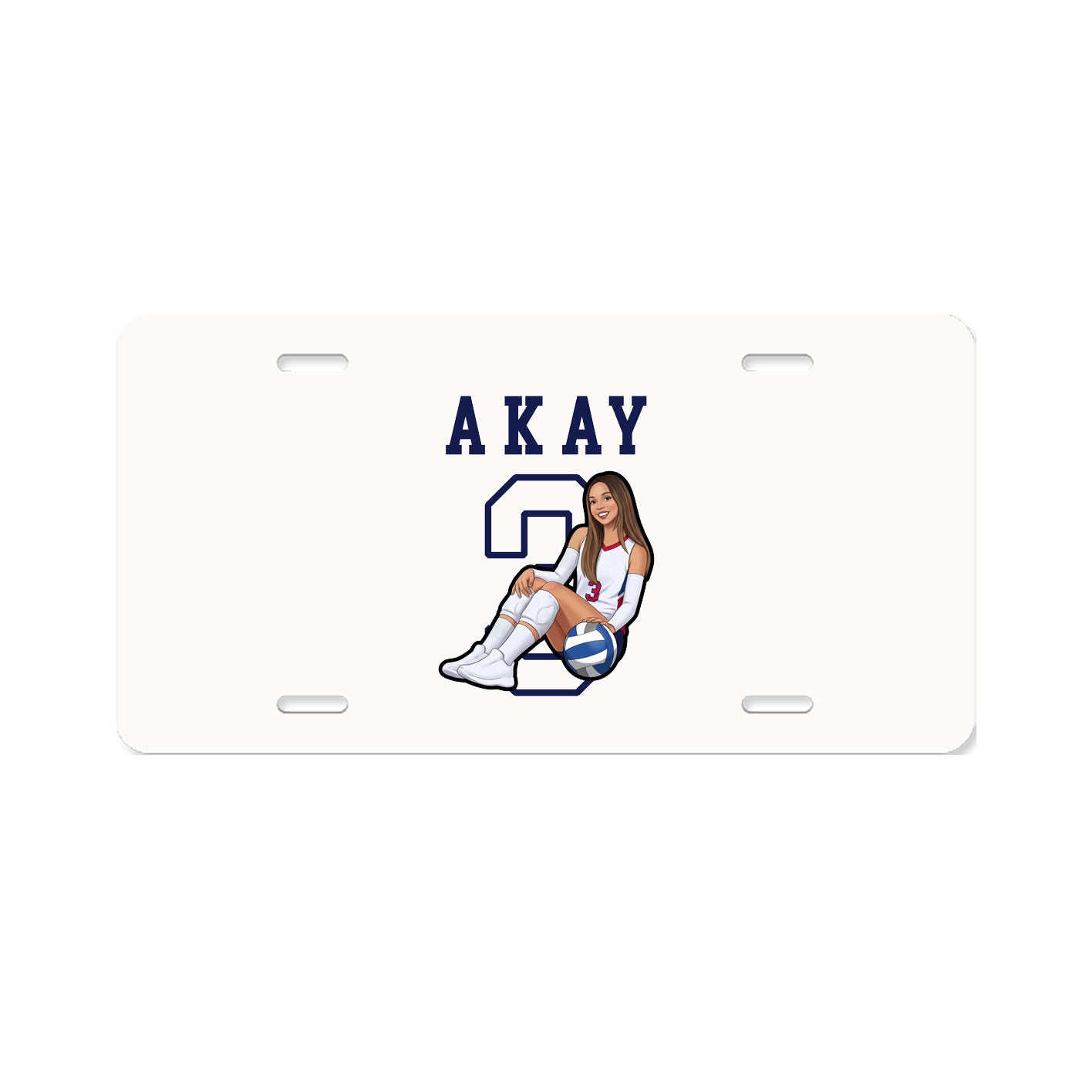 License Plate — Shirsey in Classic