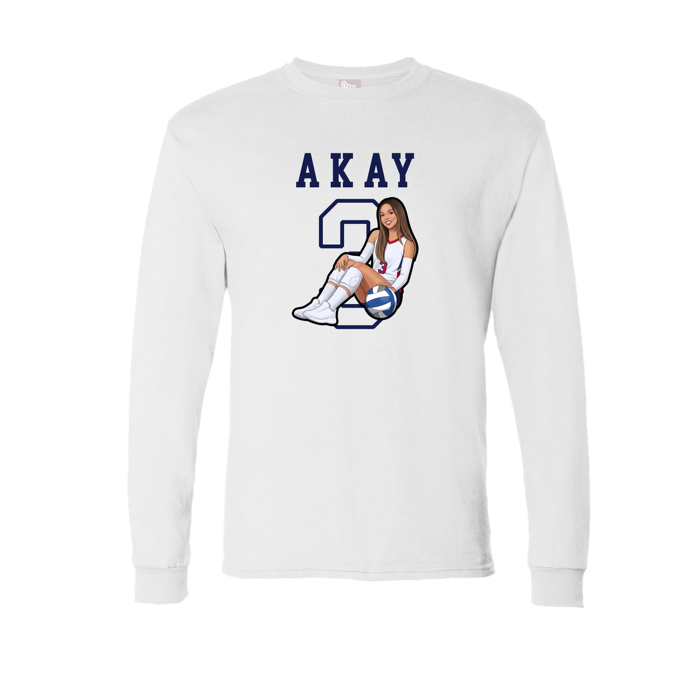 Long Sleeve Tee — Shirsey in White