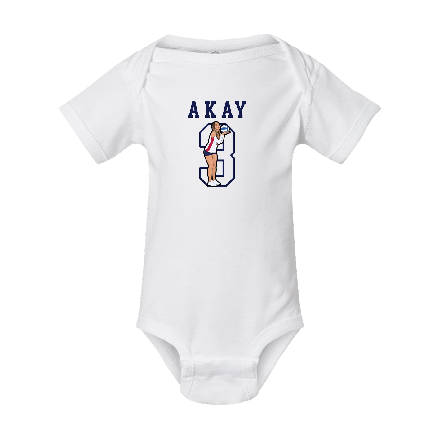Baby Onesie — Shirsey in White