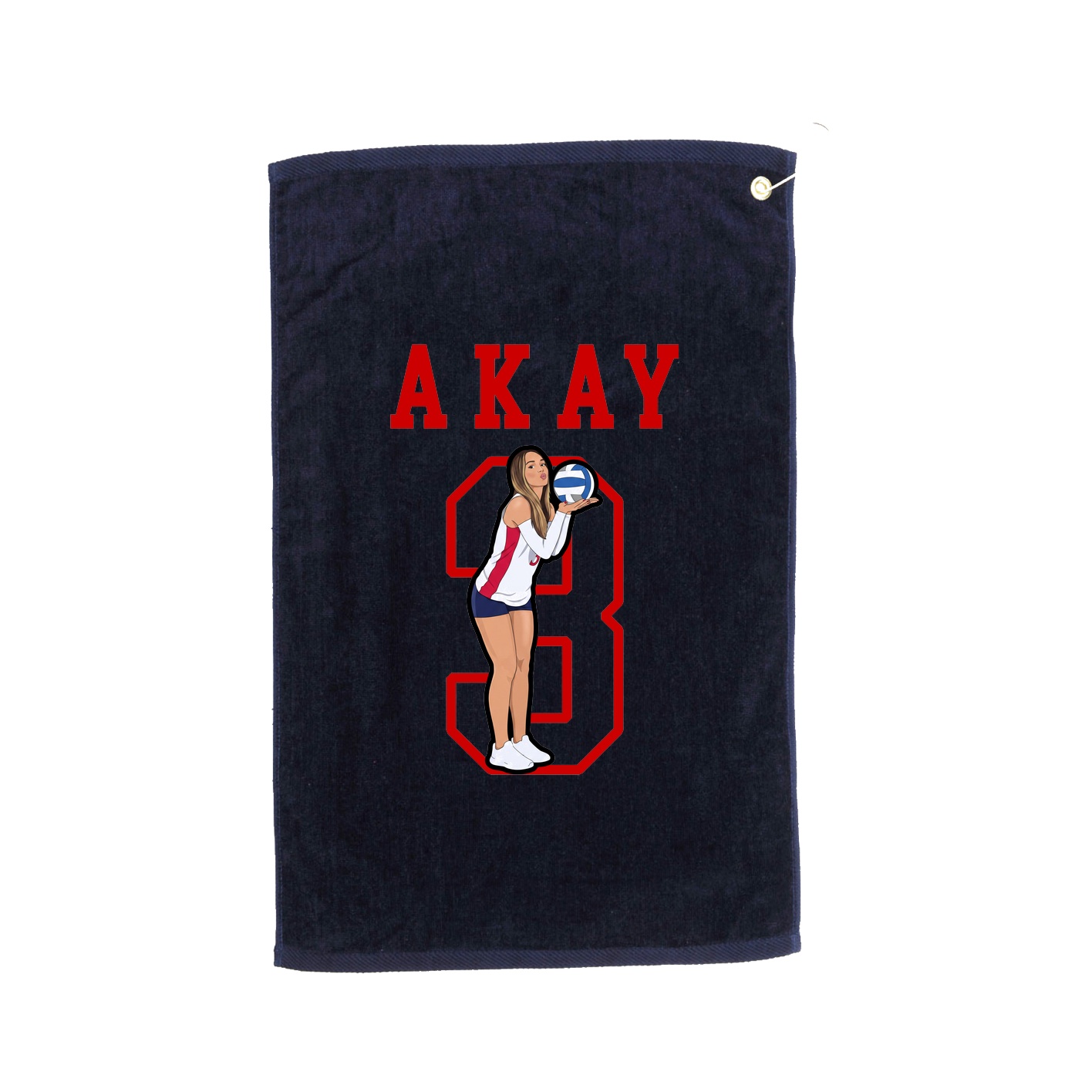Golf Towel — Shirsey in Navy