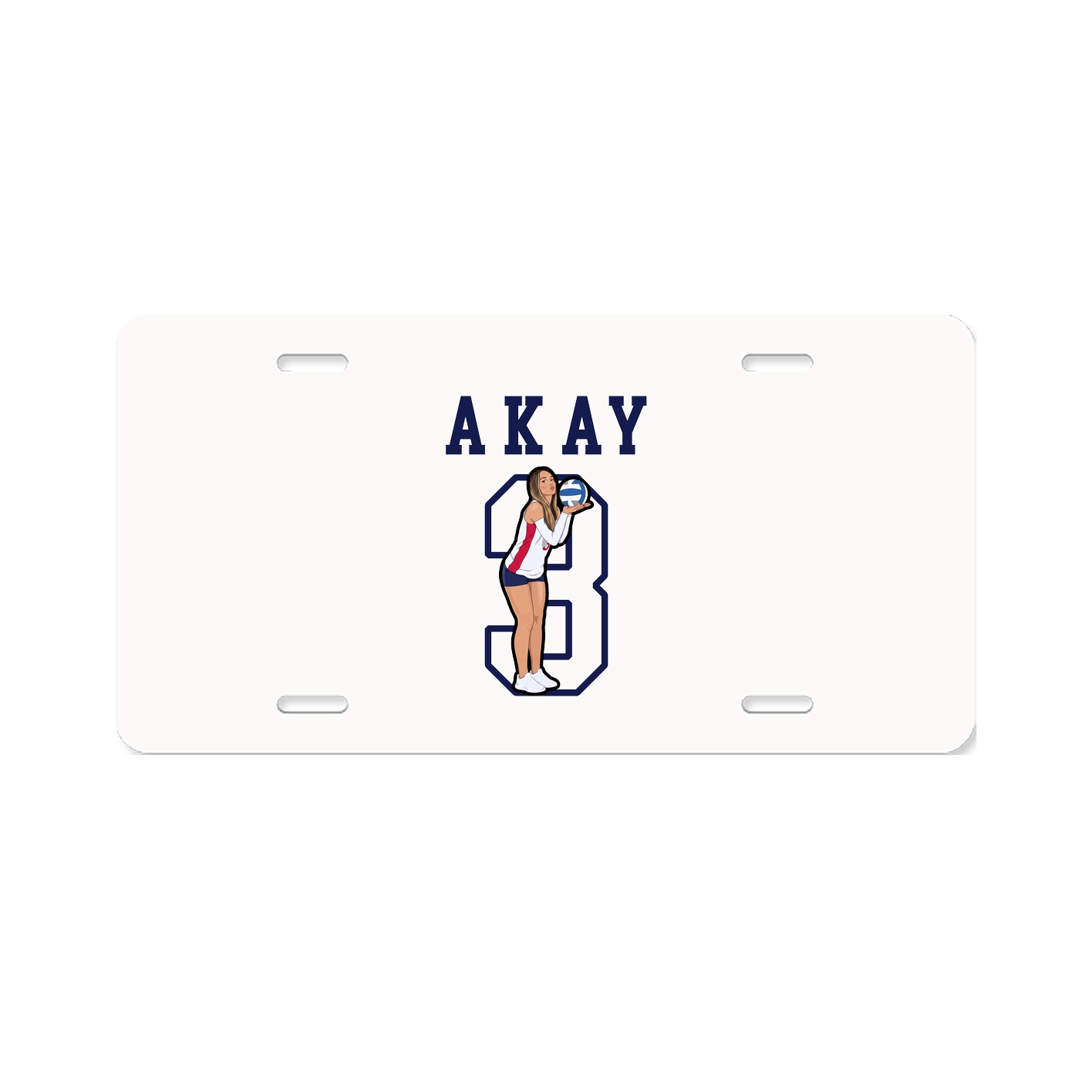 License Plate — Shirsey in Classic