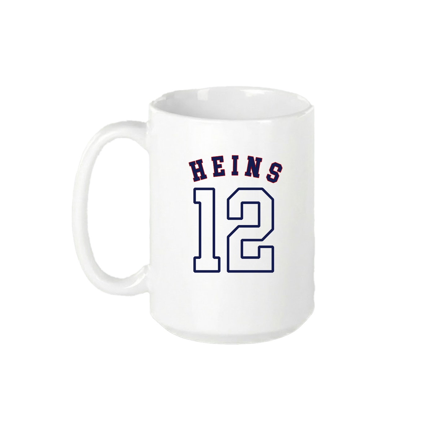 15oz Coffee Mug — Shirsey Arch in White