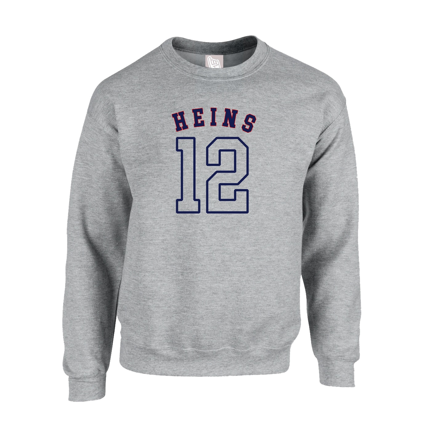 Fleece Crew — Shirsey Arch in Grey