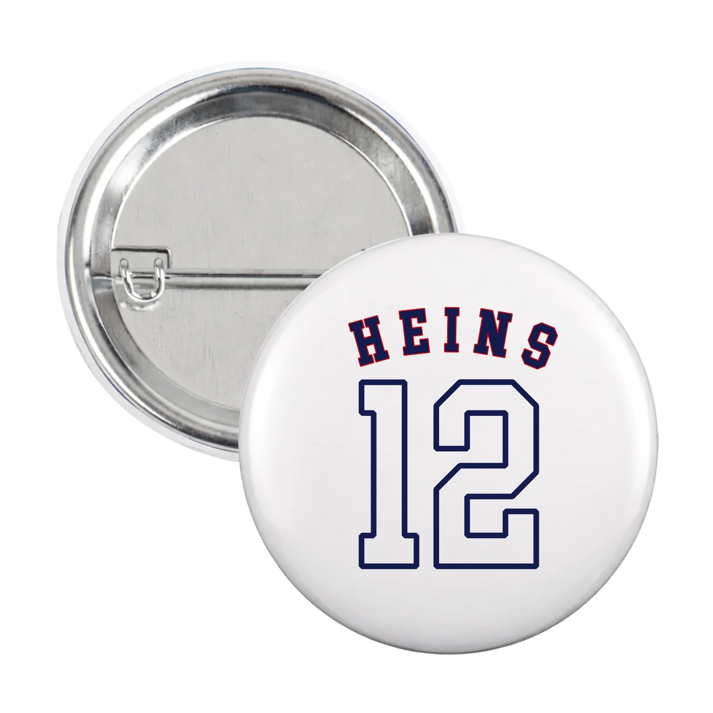 Game Day Button — Shirsey Arch in White