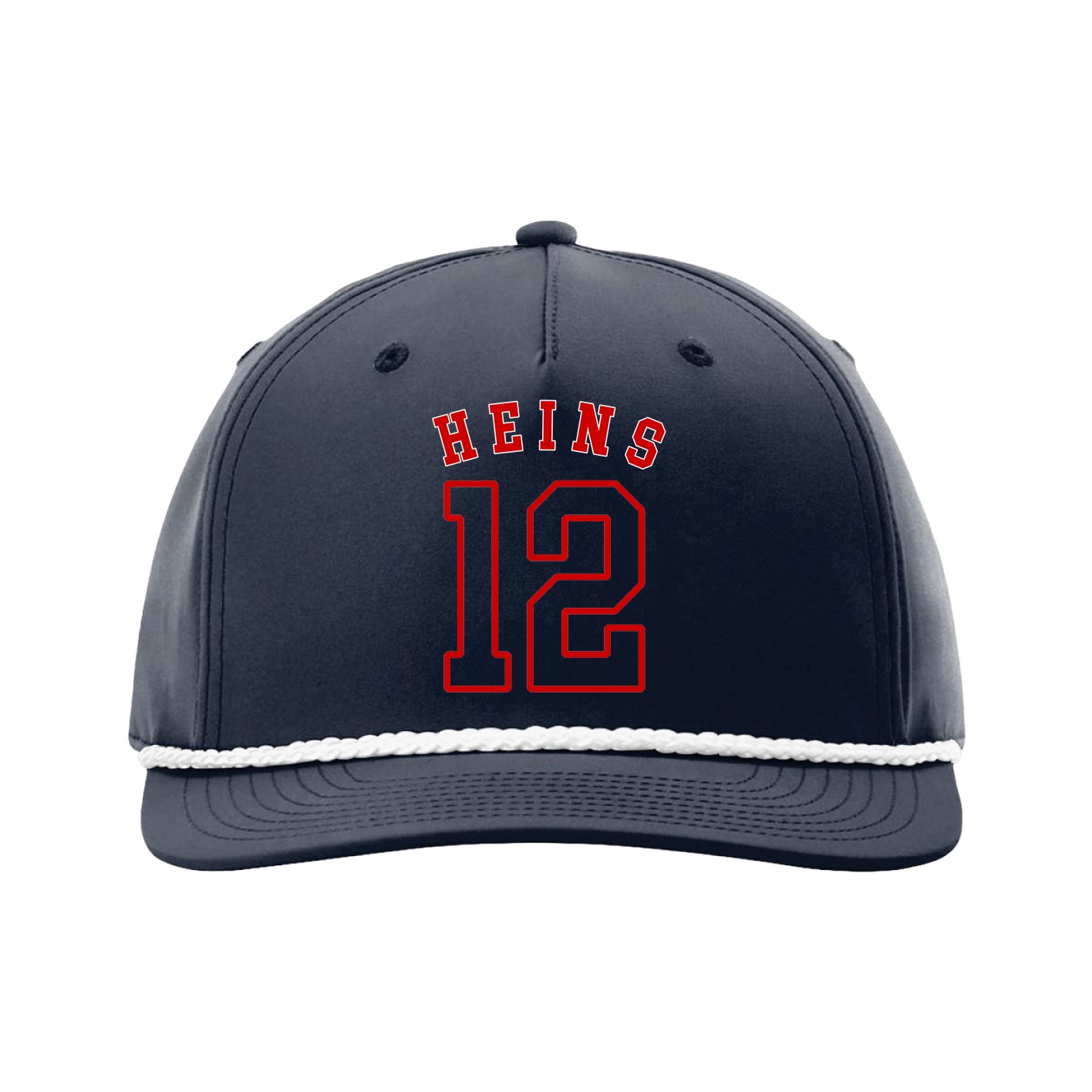 Five-Panel Classic Rope Cap — Shirsey Arch in Navy