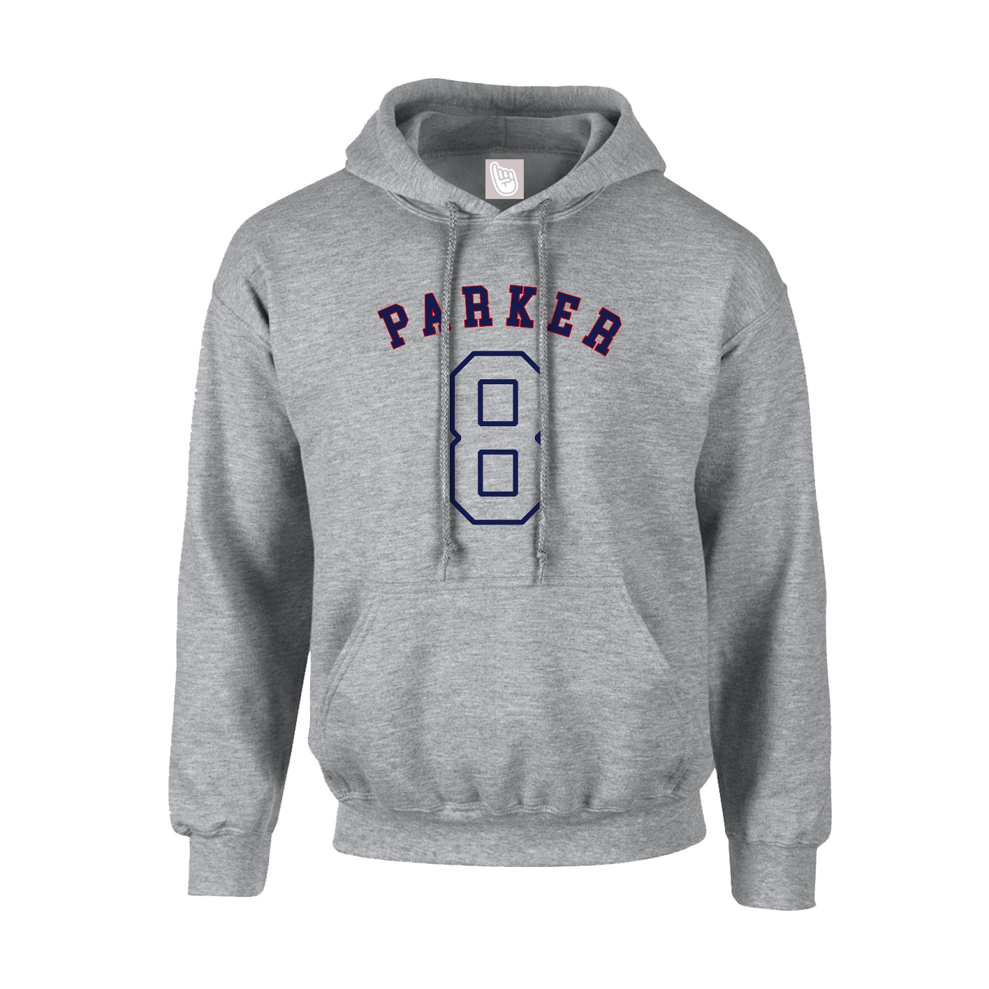 Youth Hoodie — Shirsey Arch in Grey