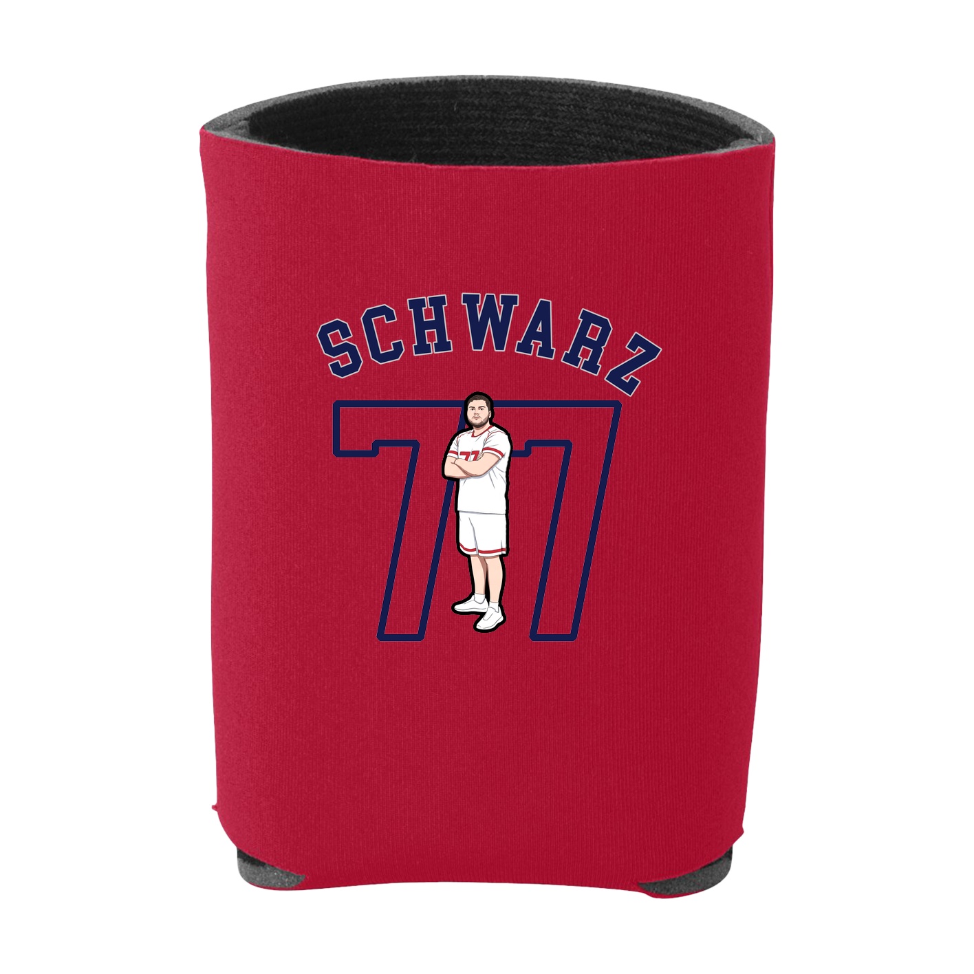 Can Holder — Shirsey Arch in Red