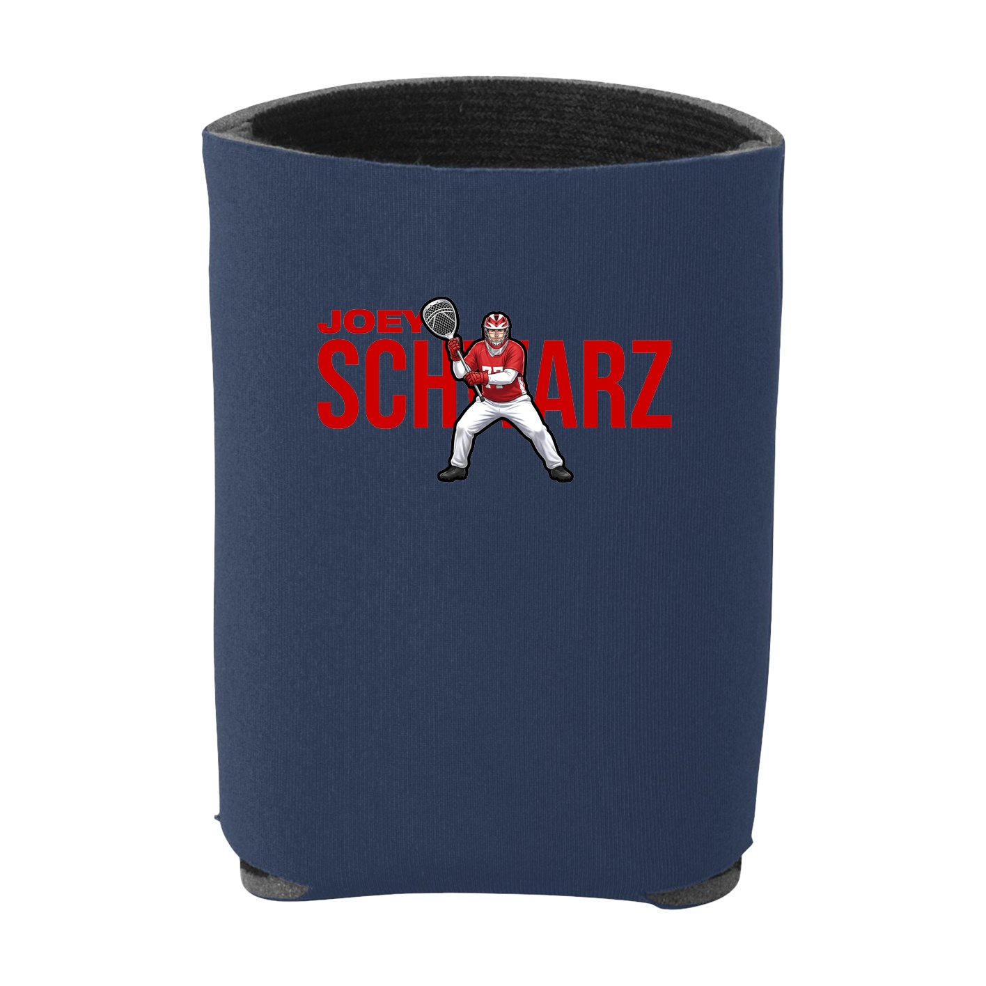 Can Holder — Player Name in Navy