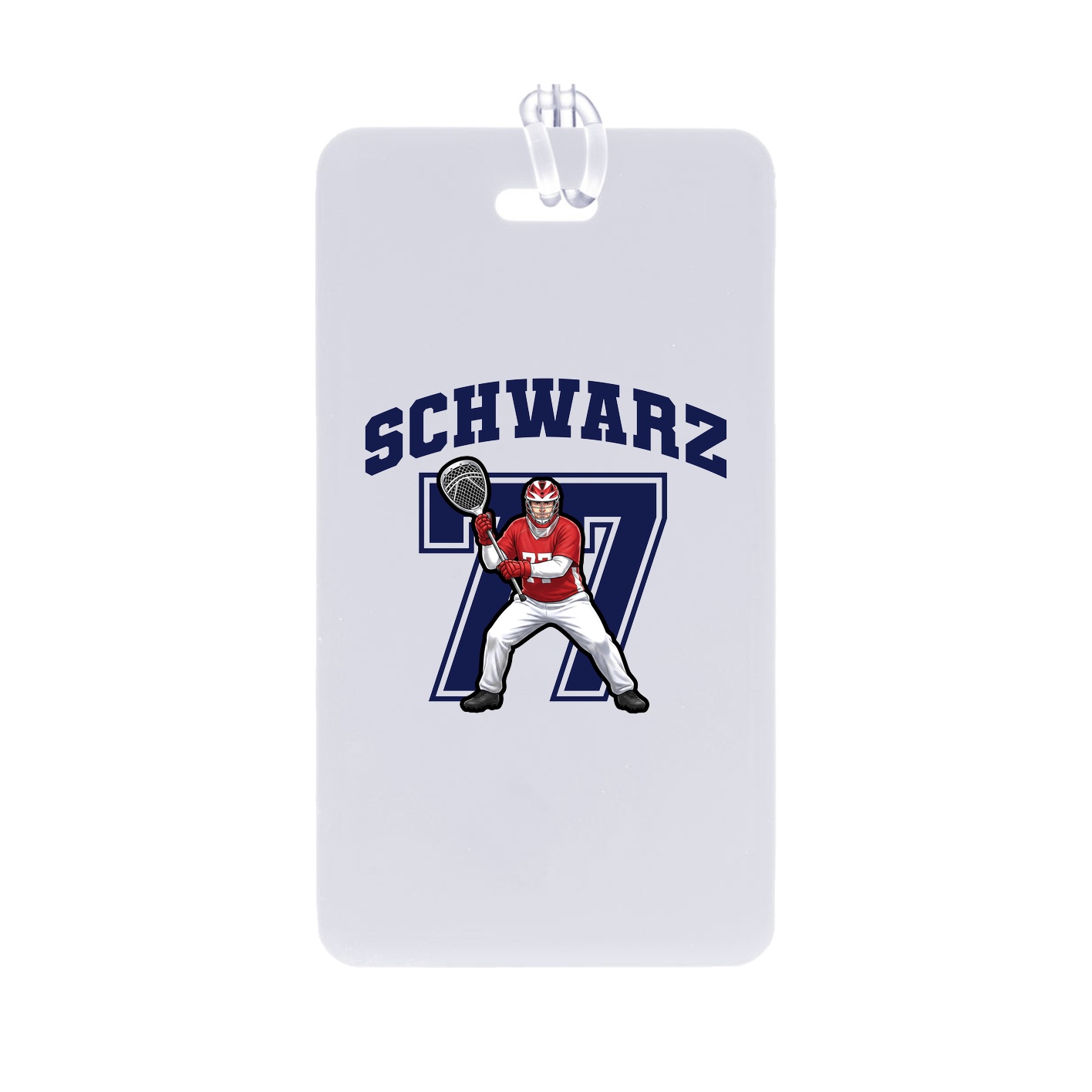 Bag Tag — Number in Classic