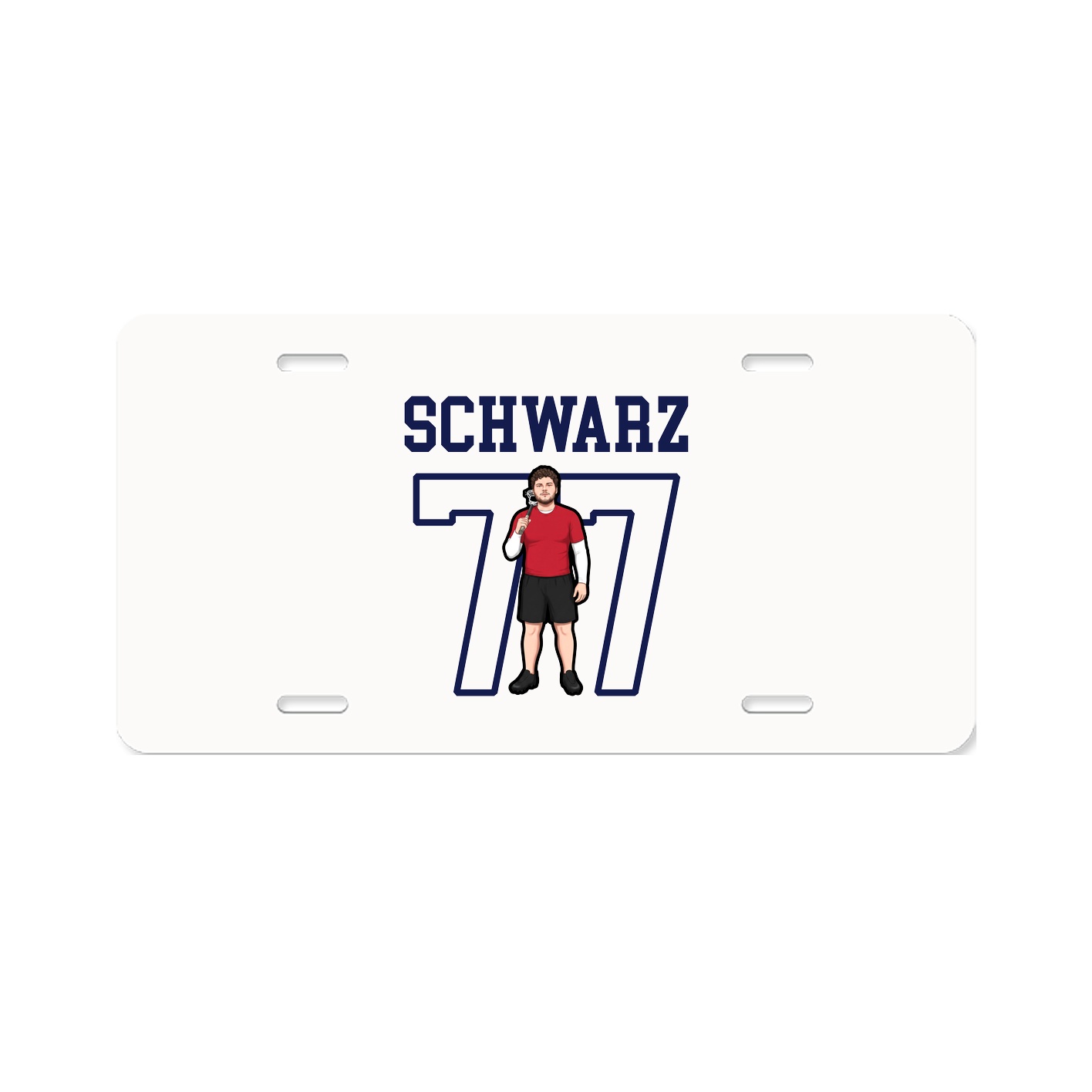 License Plate — Shirsey in Classic