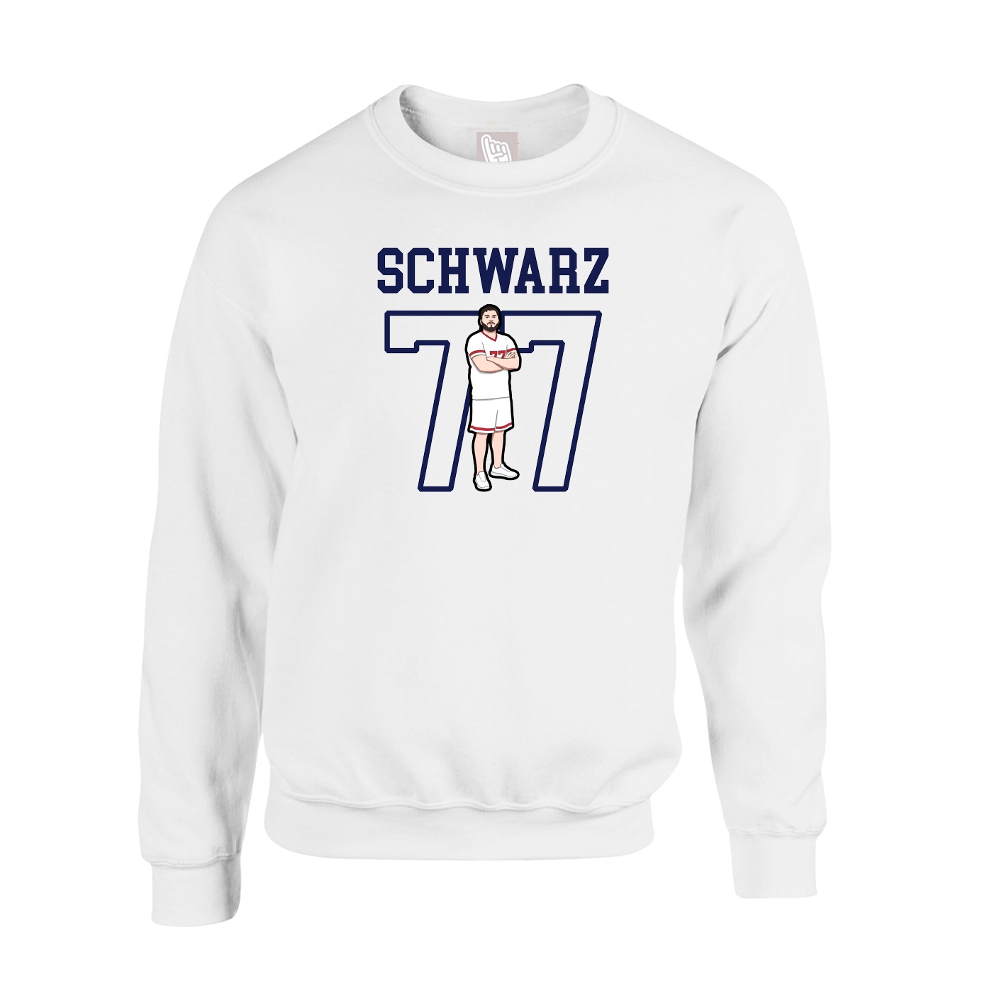 Fleece Crew — Shirsey in White