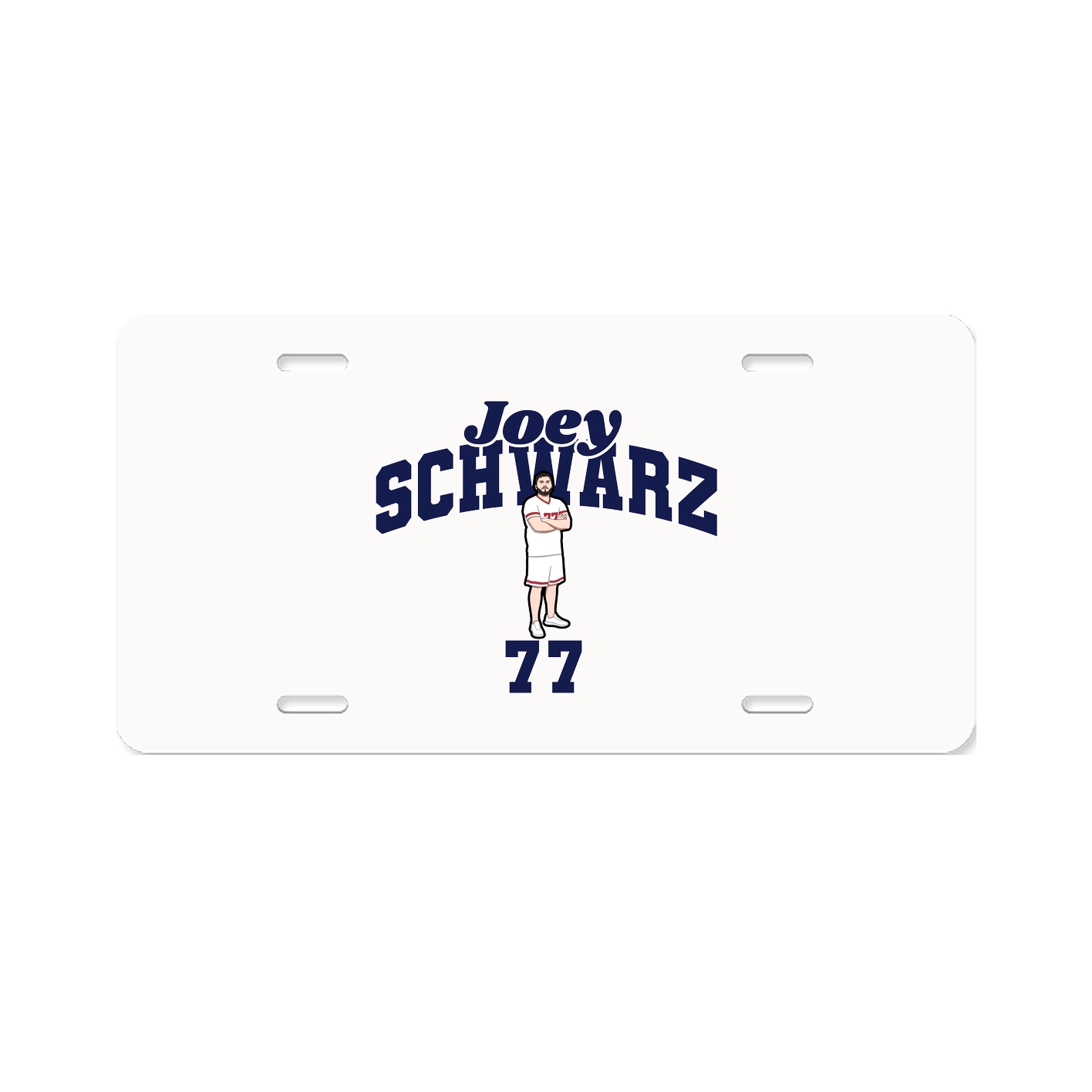 License Plate — Signature Arch in Classic