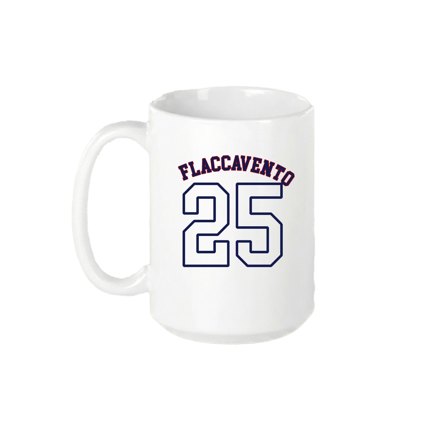 15oz Coffee Mug — Shirsey Arch in White