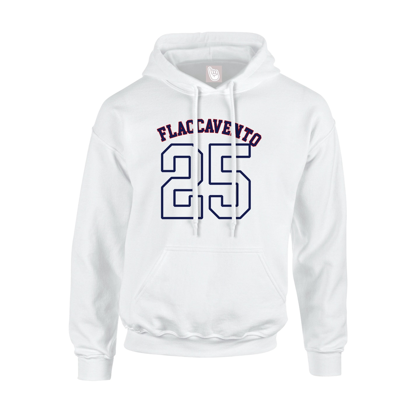 Youth Hoodie — Shirsey Arch in White
