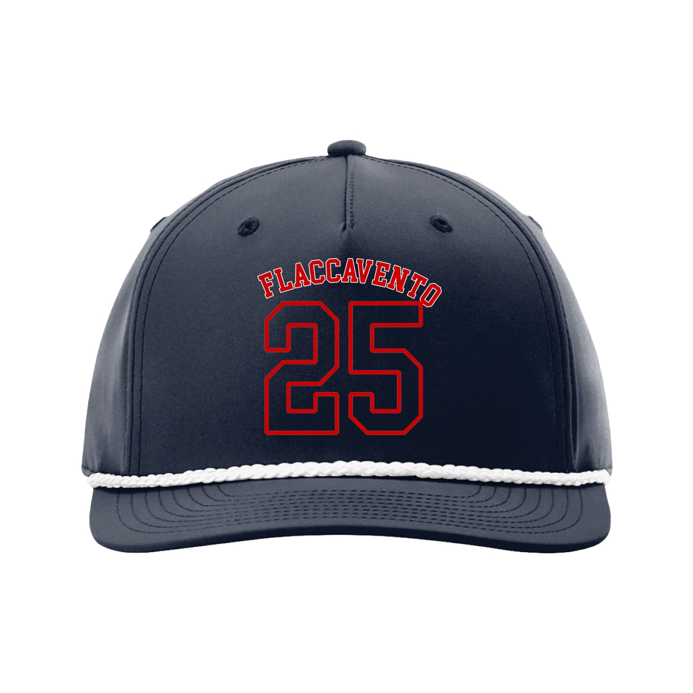 Five-Panel Classic Rope Cap — Shirsey Arch in Navy