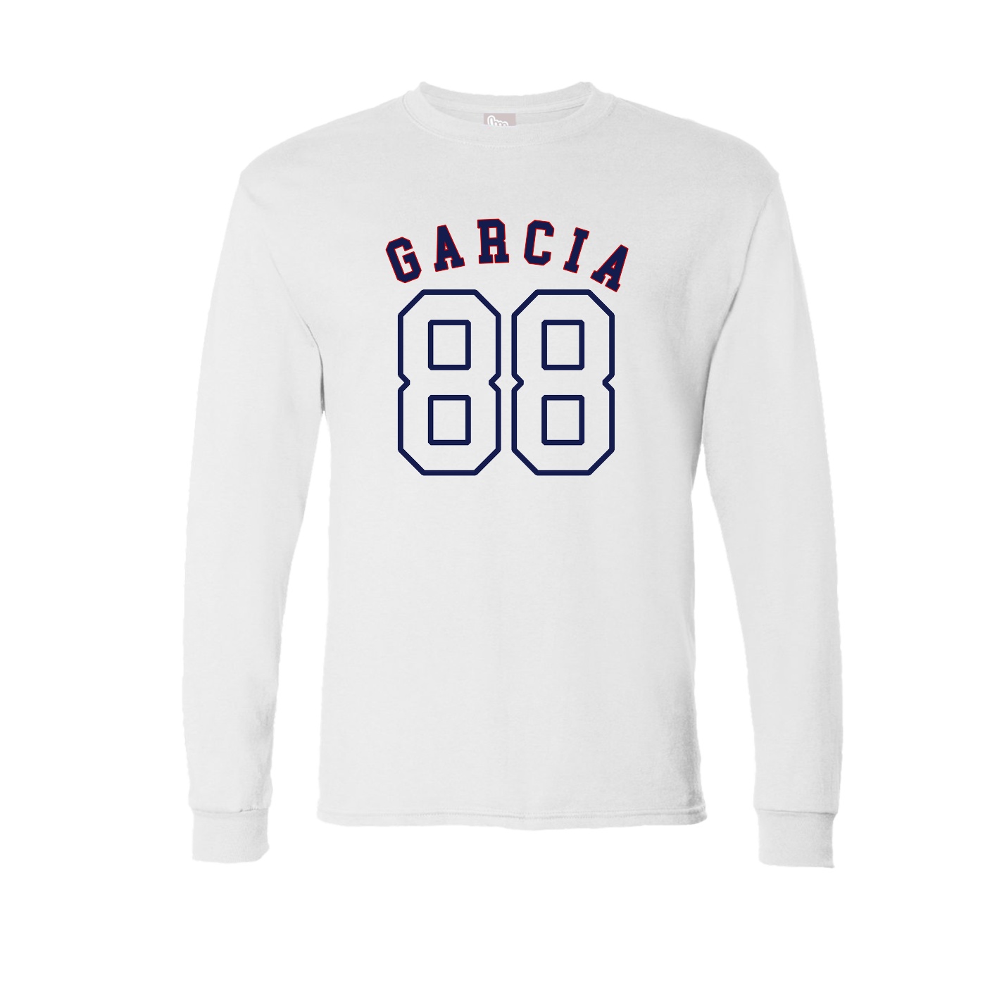 Long Sleeve Tee — Shirsey Arch in White