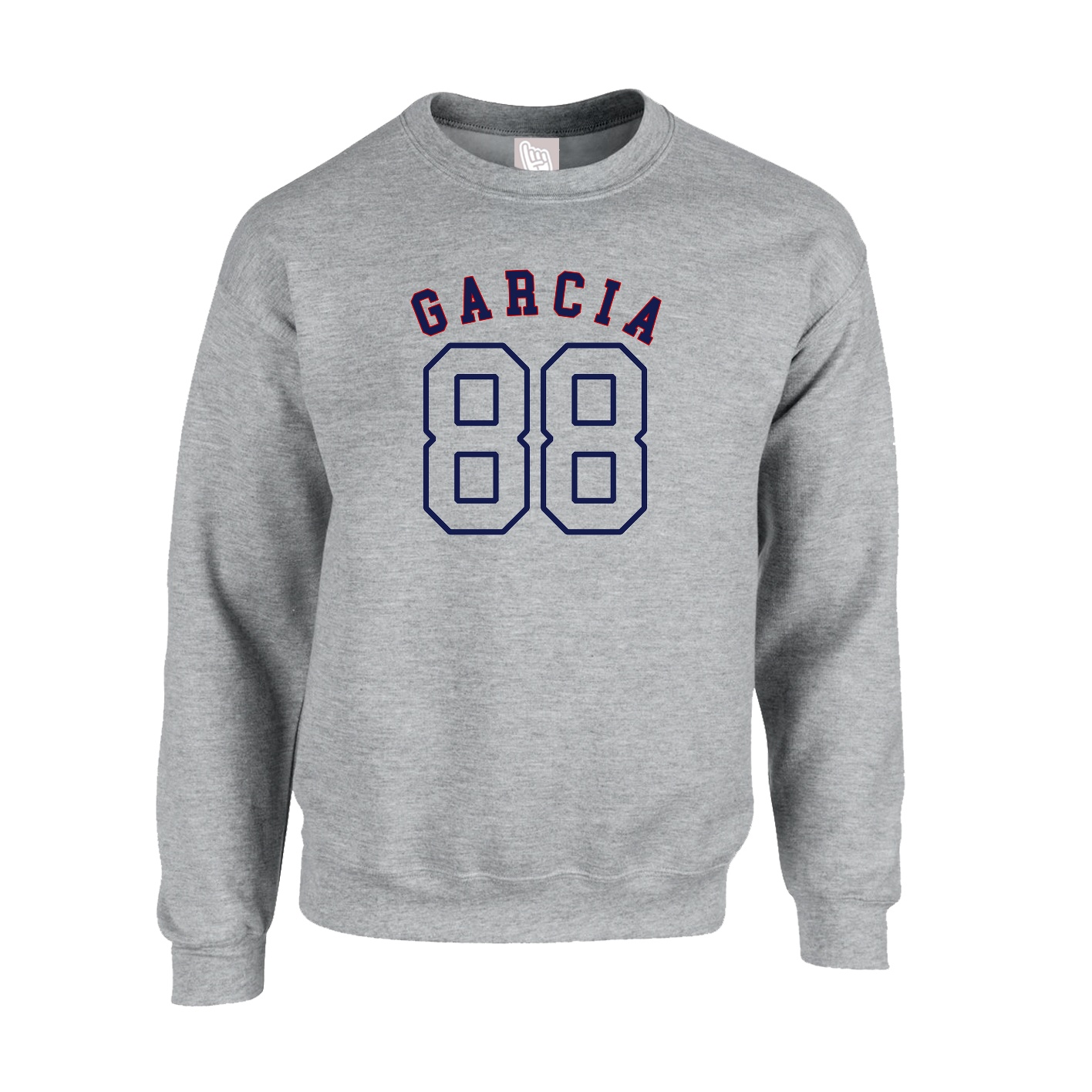 Fleece Crew — Shirsey Arch in Grey