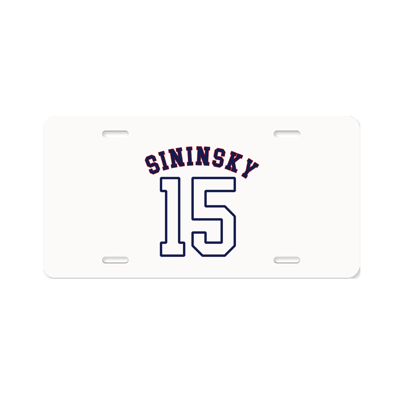 License Plate — Shirsey Arch in Classic
