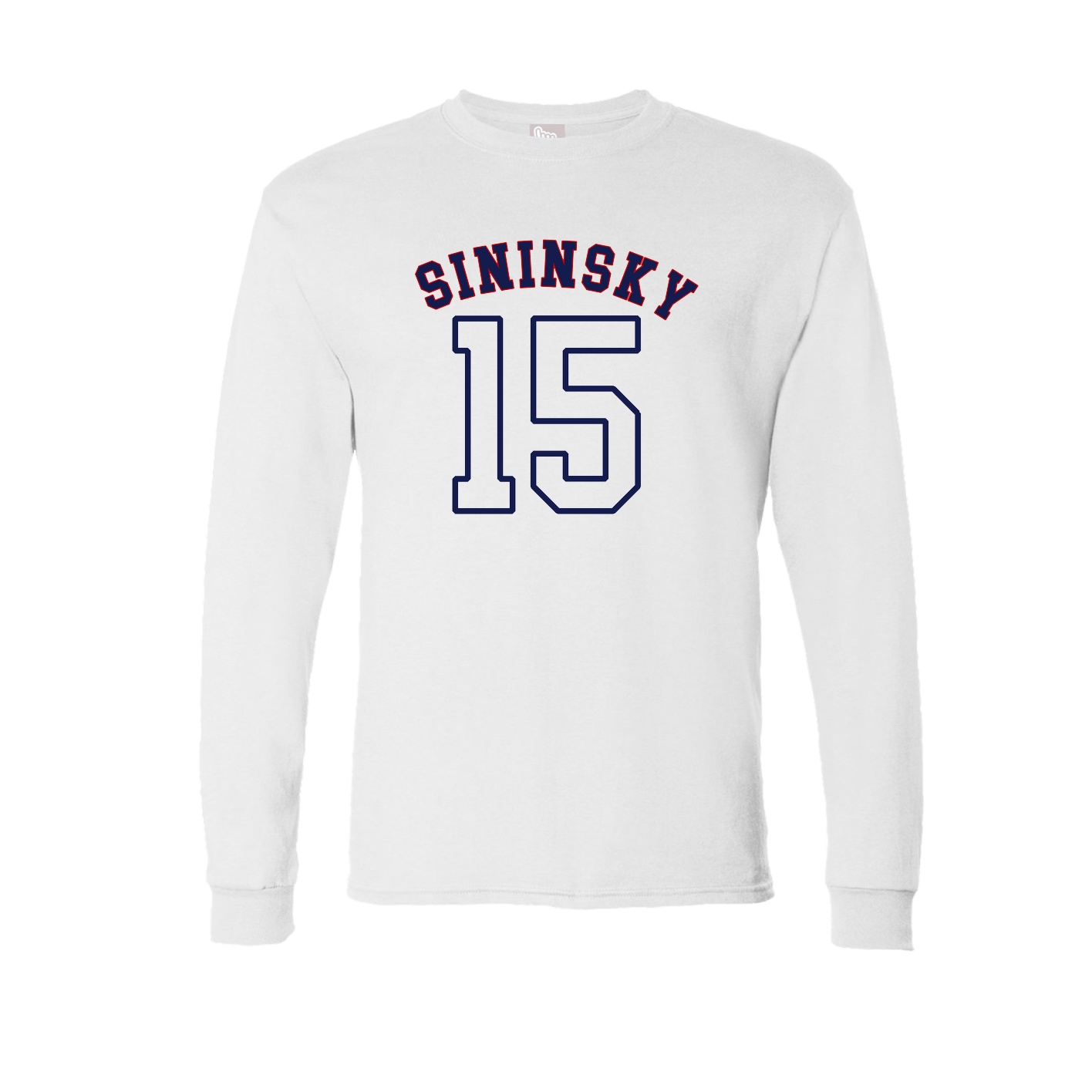 Long Sleeve Tee — Shirsey Arch in White