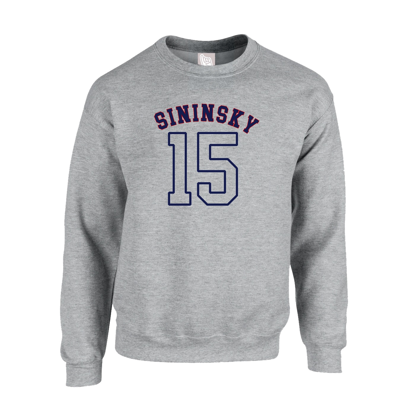 Fleece Crew — Shirsey Arch in Grey
